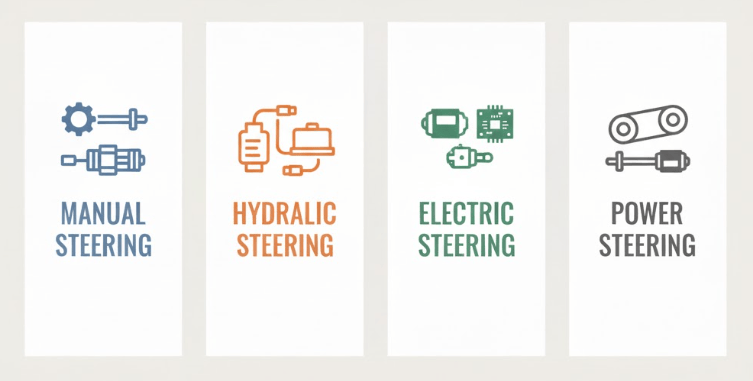 Learn the key differences between manual and electric power steering systems. Discover components, pros, and maintenance tips to keep your car steering smooth and safe.